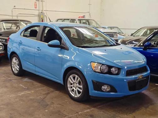 Blue 2014 Chevrolet Sonic LT