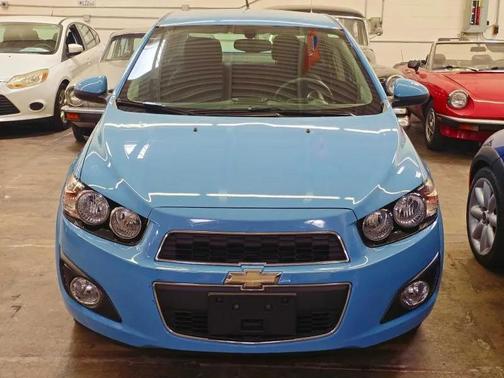 Blue 2014 Chevrolet Sonic LT