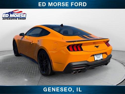 Orange Fury 2026 Ford Mustang EcoBoost Premium