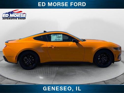 Orange Fury 2026 Ford Mustang EcoBoost Premium