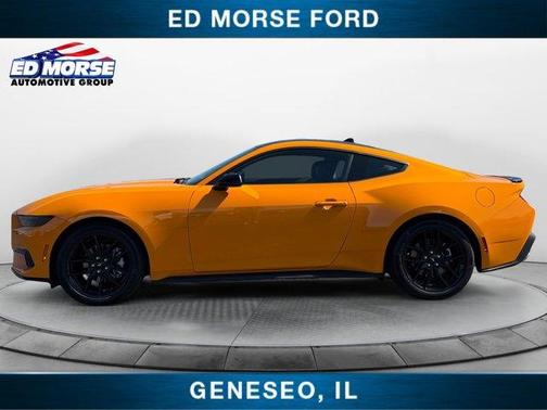 Orange Fury 2026 Ford Mustang EcoBoost Premium