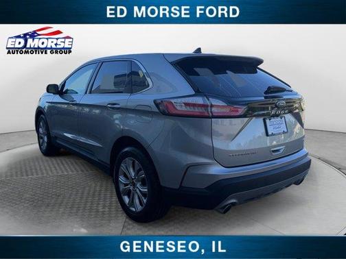 Silver Metallic 2024 Ford Edge Titanium