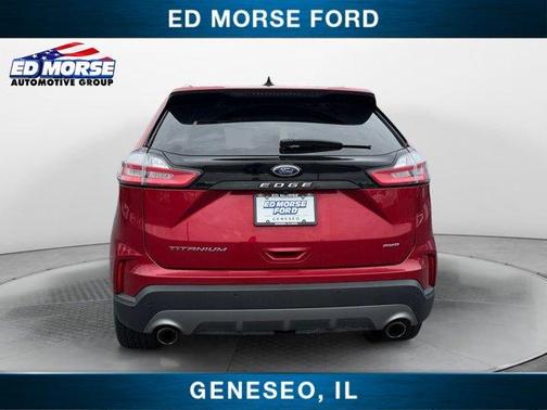 Red Metallic 2021 Ford Edge Titanium