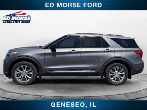 Gray Metallic 2021 Ford Explorer Limited