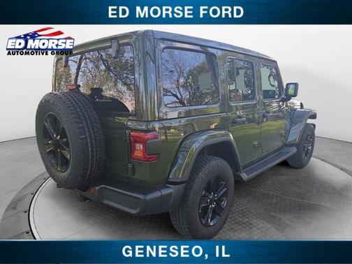 Sarge Green Clearcoat 2022 Jeep Wrangler Unlimited Sahara Altitude