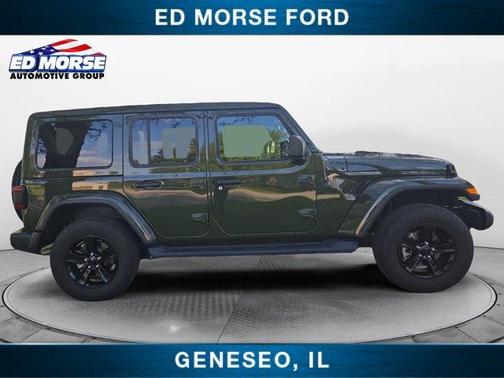 Sarge Green Clearcoat 2022 Jeep Wrangler Unlimited Sahara Altitude