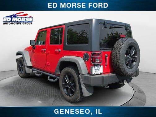 Firecracker Red Clearcoat 2017 Jeep Wrangler Unlimited Rubicon