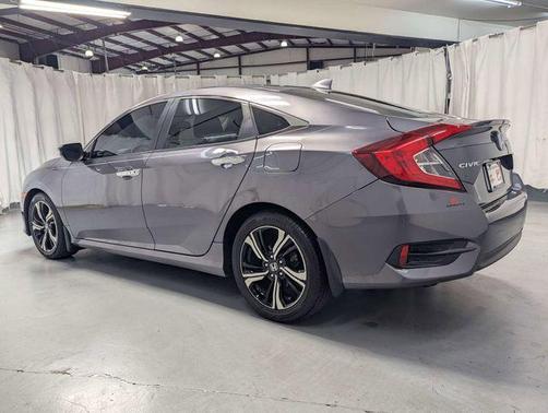 Modern Steel Metallic 2017 Honda Civic Touring