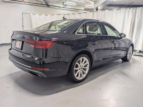 Black Metallic 2019 Audi A4 2.0T Premium