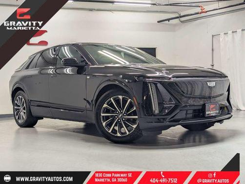 Stellar Black Metallic 2024 Cadillac LYRIQ Sport