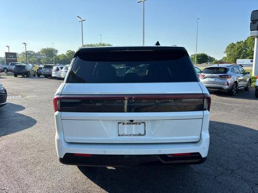 White 2026 Lincoln Navigator Black Label