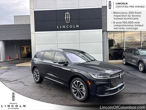 Infinite Black Metallic Clearcoat 2024 Lincoln Nautilus Reserve