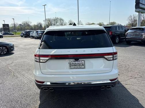 Pristine White Metallic Tri-Coat 2026 Lincoln Aviator Reserve AWD