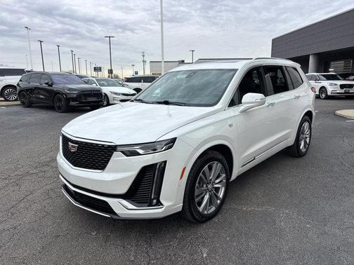 Crystal White Tricoat 2023 Cadillac XT6 Premium Luxury AWD