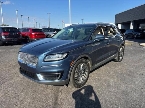Blue 2019 Lincoln Nautilus Reserve