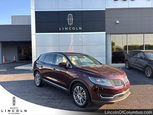 Burgundy Velvet Metallic Tinted Clearcoat 2018 Lincoln MKX Reserve