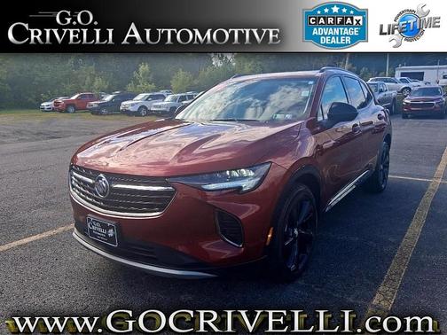 Red 2023 Buick Envision Essence