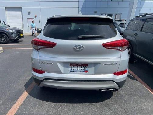 Molten Silver 2018 Hyundai TUCSON Limited