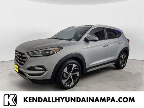 Molten Silver 2018 Hyundai TUCSON Limited