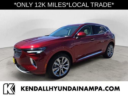 Cinnabar Metallic 2023 Buick Envision Avenir