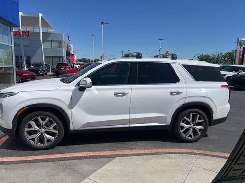 White 2020 Hyundai PALISADE SEL