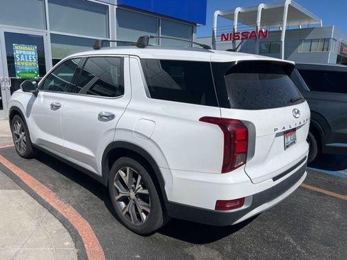White 2020 Hyundai PALISADE SEL