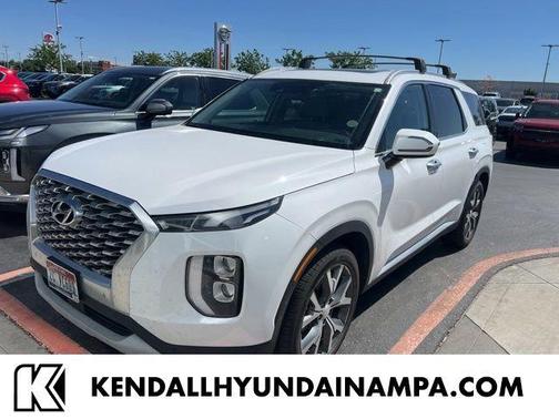 White 2020 Hyundai PALISADE SEL