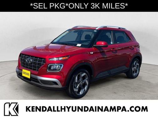 Red 2025 Hyundai VENUE SEL
