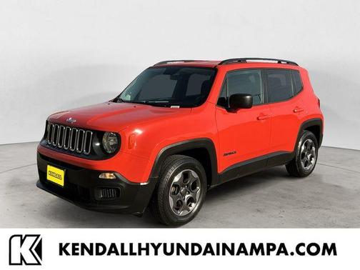 Orange 2016 Jeep Renegade Sport