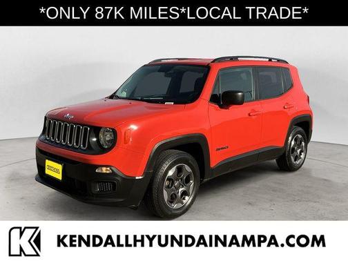 Orange 2016 Jeep Renegade Sport