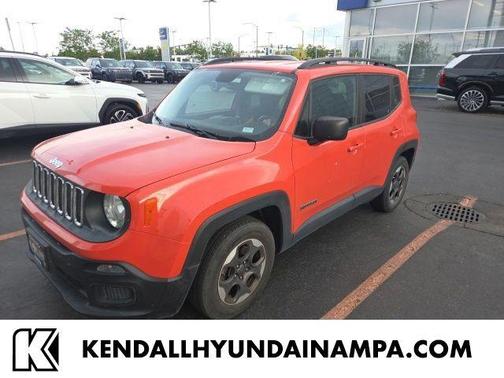 Omaha Orange 2016 Jeep Renegade Sport