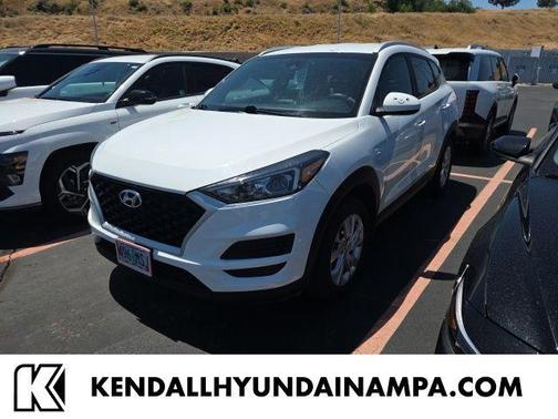 Cream White 2020 Hyundai TUCSON Value