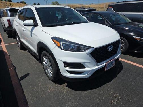 Cream White 2020 Hyundai TUCSON Value
