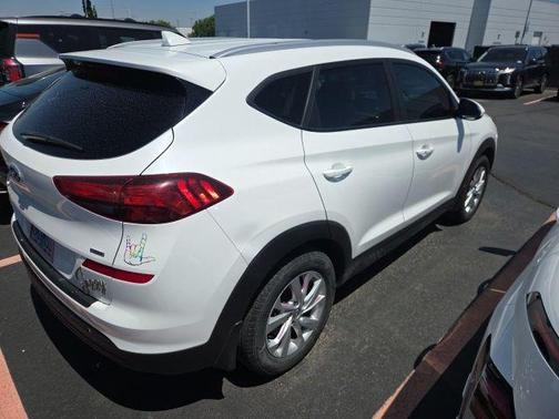 Cream White 2020 Hyundai TUCSON Value