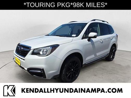 Crystal White Pearl 2017 Subaru Forester 2.5i Touring