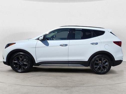 Frost White Pearl 2017 Hyundai Santa Fe Sport 2.0L Turbo Ultimate
