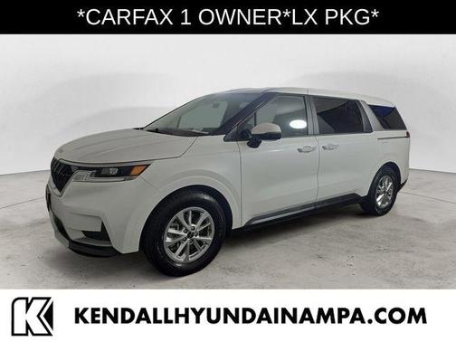 Snow White Pearl 2024 Kia Carnival LX