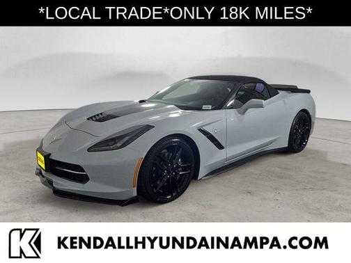 Ceramic White 2019 Chevrolet Corvette Stingray