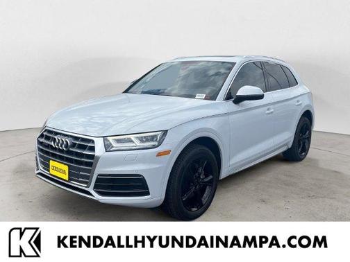 Glacier White Metallic 2020 Audi Q5 40 Premium Plus