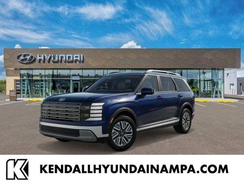Blue 2026 Hyundai Palisade Hybrid SEL Premium 8P