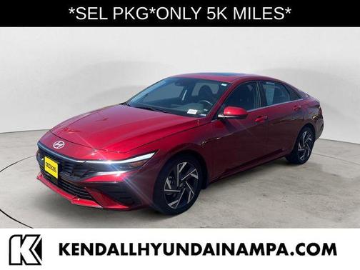 Red 2025 Hyundai ELANTRA SEL Convenience