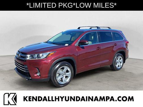 Ooh La La Rouge Mica 2017 Toyota Highlander Limited