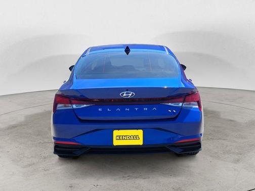 Intense Blue 2021 Hyundai ELANTRA SEL