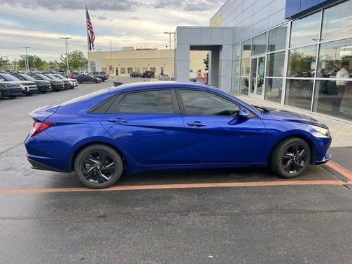 Intense Blue 2021 Hyundai ELANTRA SEL