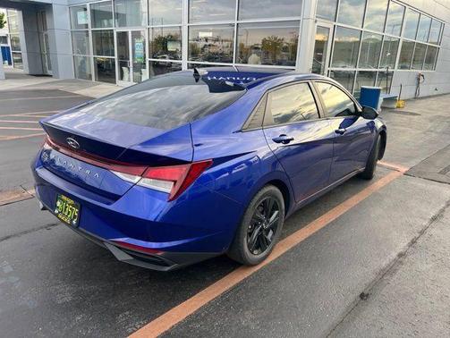 Intense Blue 2021 Hyundai ELANTRA SEL
