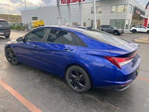 Intense Blue 2021 Hyundai ELANTRA SEL