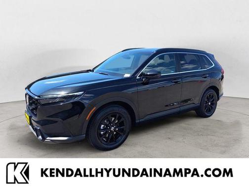 Crystal Black Pearl 2024 Honda CR-V Hybrid Sport