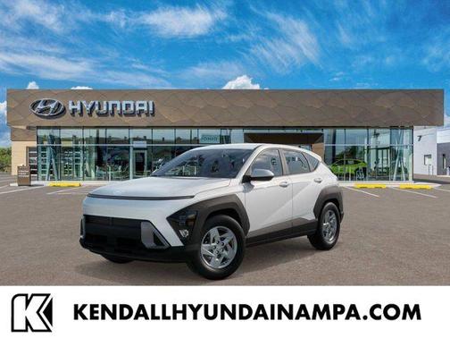 White 2026 Hyundai KONA SE