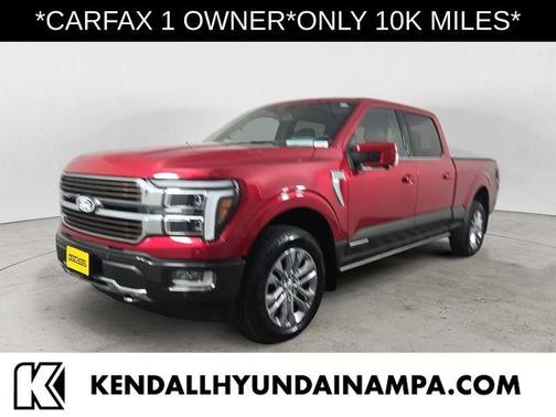 Red Metallic 2024 Ford F-150 King Ranch