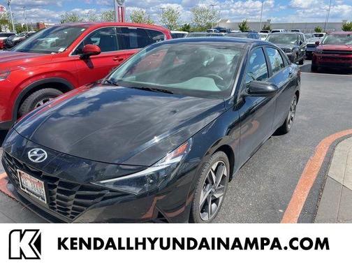 Phantom Black 2023 Hyundai ELANTRA SEL